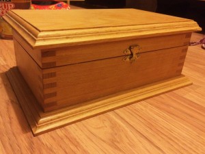 Wood box 1