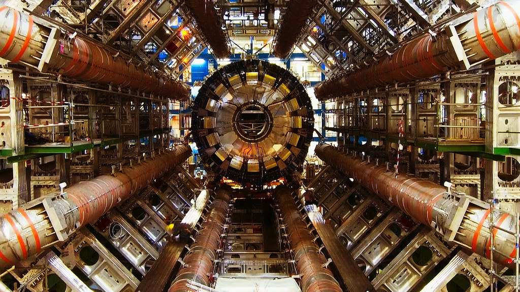 CERN's Large Hadron Collider. Credit to: Thomas Cizauskas, flickr, October 11, 2014 (link)