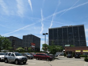 Example of Solar Radiation Management (Chemical Trails) Source: Flickr Commons 