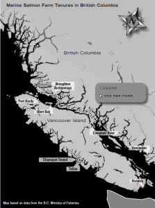 MAP FISH FARMS BC