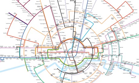 London Subway Schematic