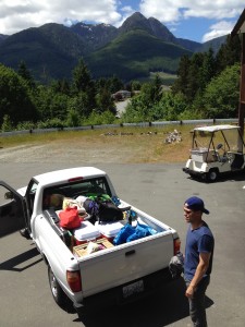 Prepping for the trip to Fair Harbour.