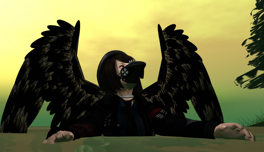 How the Loon Got Its Walk, created in a Skins machinima workshop