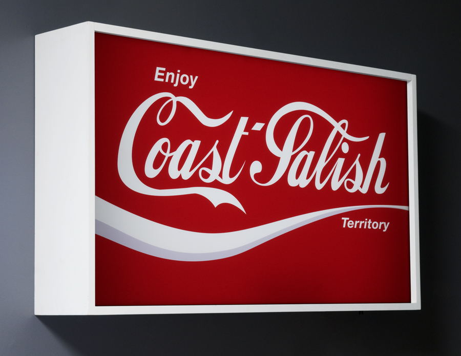 Coke Salish by Sonny Assu