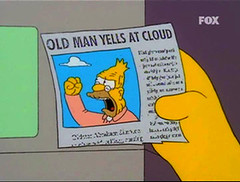 "Old man yells at cloud - Imgur" by Dave Stevens is licensed under CC BY-NC-ND 2.0