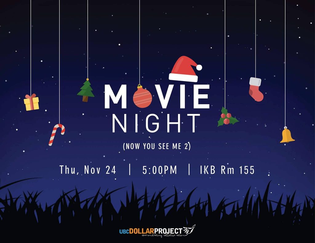 Movie Night 2016 – UBC Dollar Project