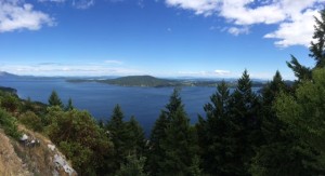 Lookout point on route to the Ecovillage