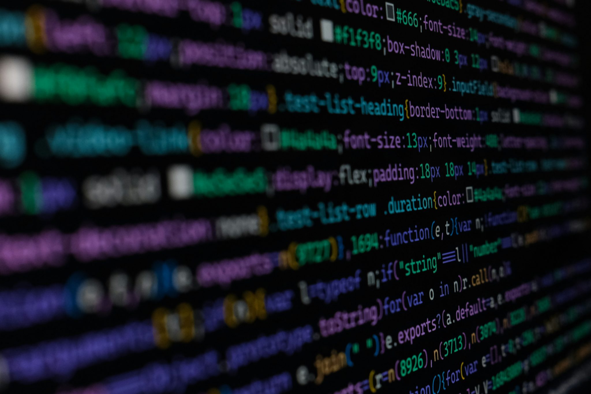 Computer Code - image from unsplash