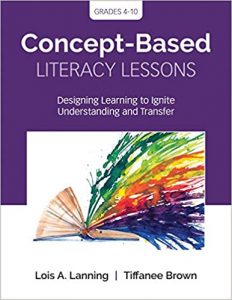 Concept-based Literacy Lessons cover art