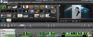 Creaza Video Editor Interface