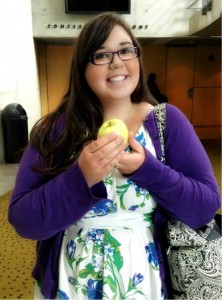 Orientation day for the BEd program. Super excited and I received my first teachers apple! 