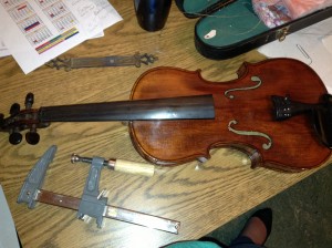 Re-building a violin from scratch!