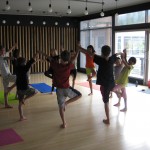 Group Tree Pose