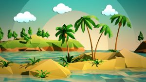 paper_island_palm_trees_and_sea-1280x720