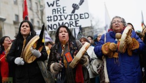 Indigenous Protesters in Ottawa January 2013 (teleSUR)
