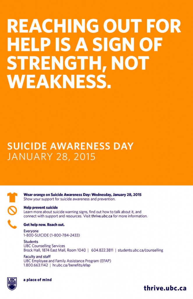 Suicide Awareness 2015