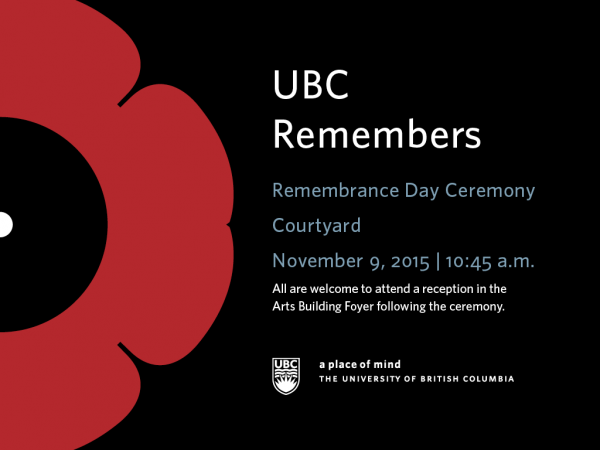 UBCO Remembers