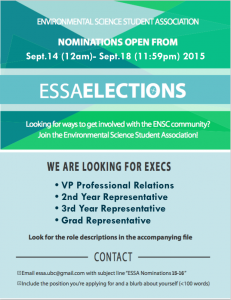 ESSA Elections 2015-16