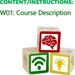 W01: Course Description