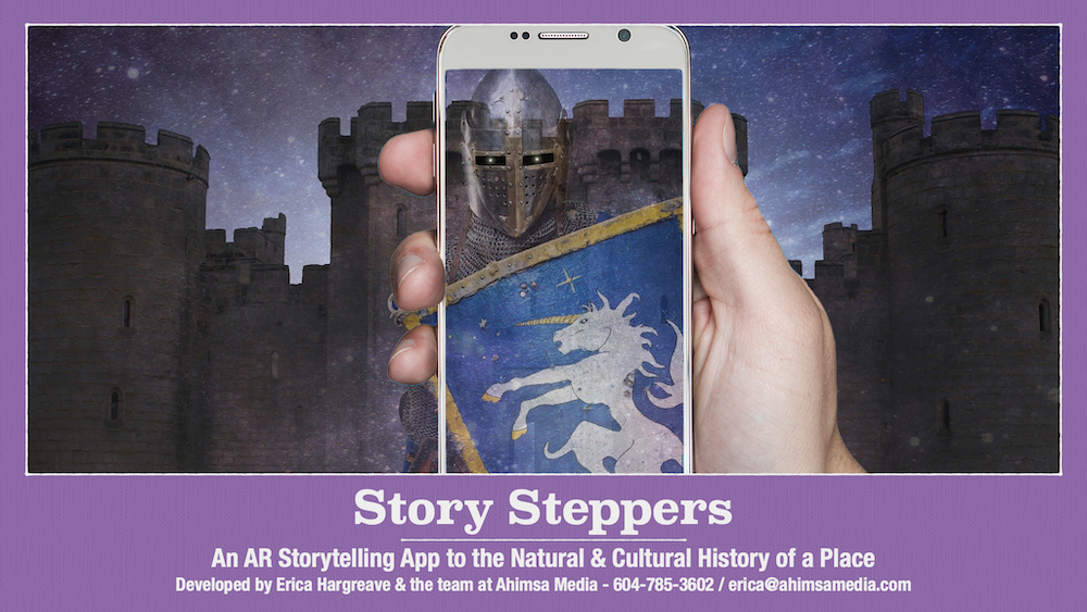 Story Steppers - an AR Storytelling App to the Natural and Cultural History of a Place