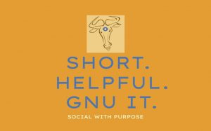 Gnu-It Slogan/ Logo