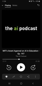 MIT Podcast on AI in Education