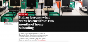 Italy and Mobile Education