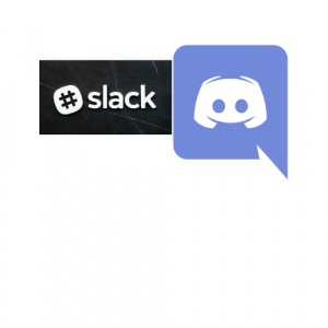 Discord and Slack App used for education