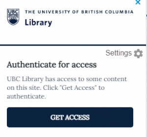 UBC Library Access and RefWorks