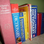 My dictionaries & thesauri