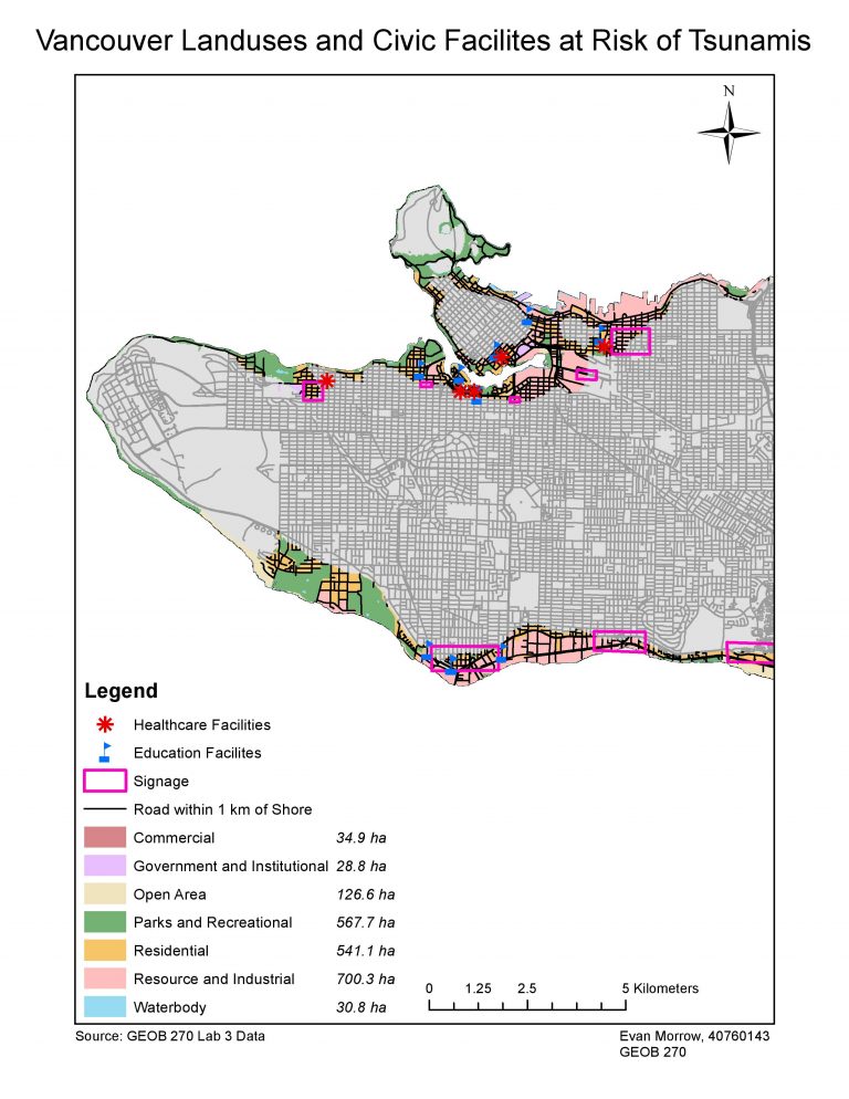Vancouver tsunami risk map pdf