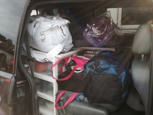As you can see, it looks like I overpacked a lot, but I actually ended up having space for everything in my room!