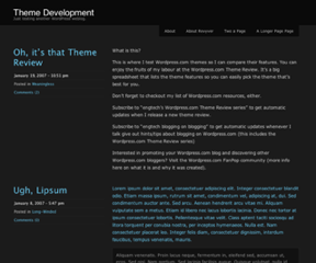 New Theme: ChaosTheory