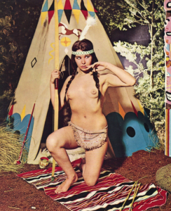 "Drole de Squaw," an example of the hyper-sexual images of Indigenous. “