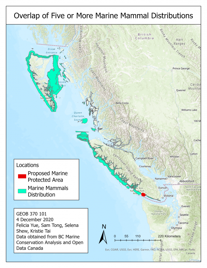 Methodology – New Marine Protected Area (bc)