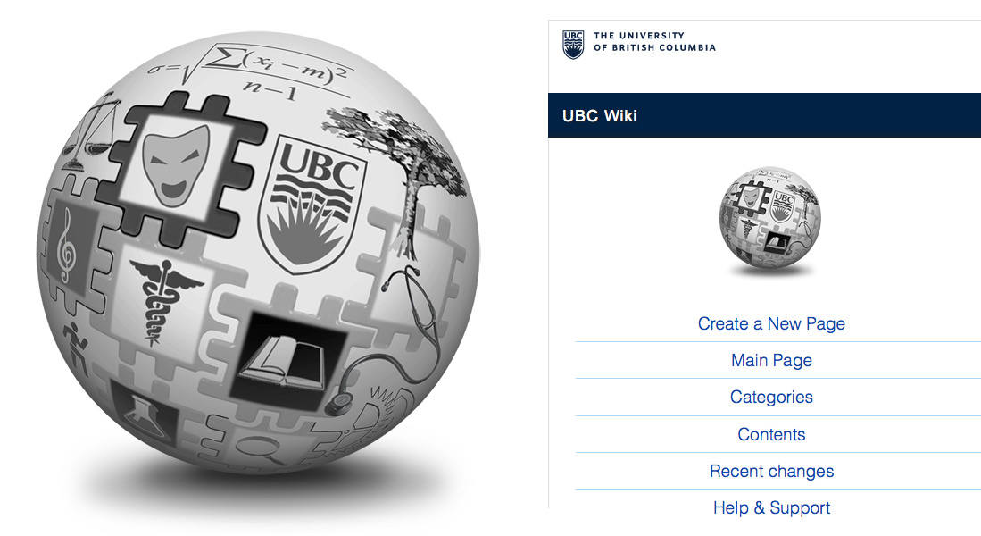 UBC Wiki logo - designed by Gabriel Lascu