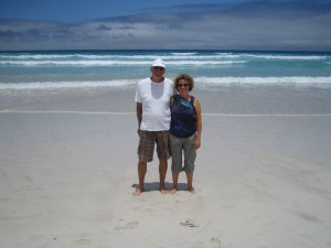Roger & Sally at Tortuga Bay