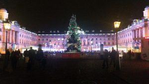 Skating outside in London