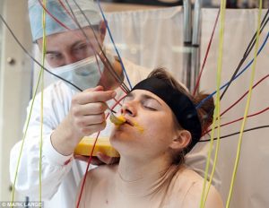Source: http://www.dailymail.co.uk/news/article-2134555/Lush-animal-testing-protest-Woman-subjected-experiments-horrified-shoppers.html