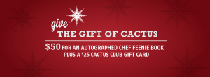 The Cactus Club simply put an advertisement onto a holiday-themed background. They didn't even use the same font as the rest of their branding, and as a result received very little engagement with the photo.
