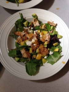 Foods 11- Mango Chicken Avocado salad