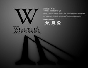 Wikipedia Blackout