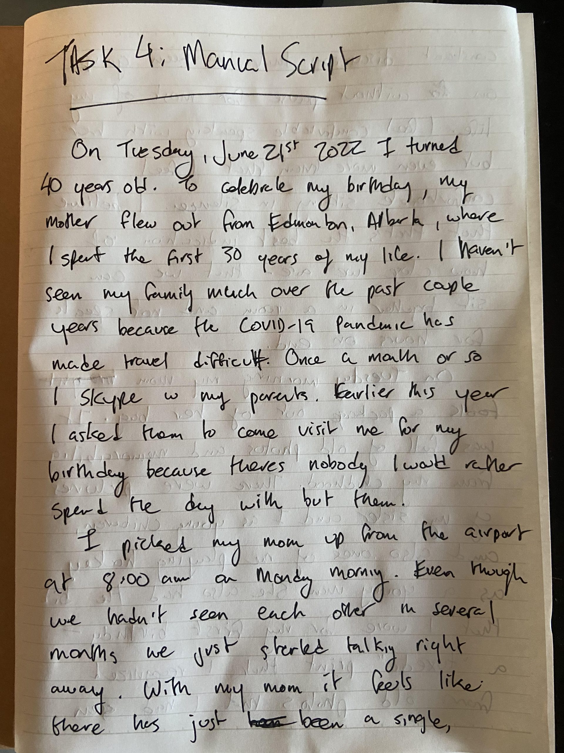 Task 4: Manual Script | Jordon Lovig ETEC 540
