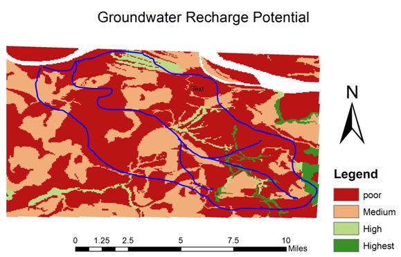 Discussion | Evaluation Of Groundwater Recharge Potential Using GIS ...