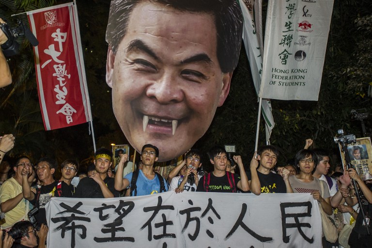 HONG KONG-CHINA-POLITICS-DEMOCRACY-PROTEST