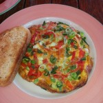 Spanish Omelette at St. Kilda Beach 