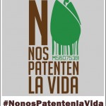 No nos patenten la vida