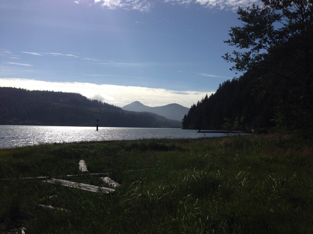 Facing southwest toward Nootka Island