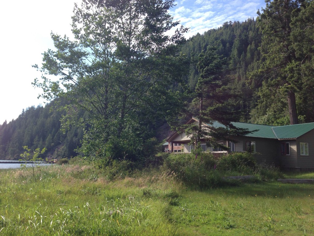 Our 'cabin' beside the ocean