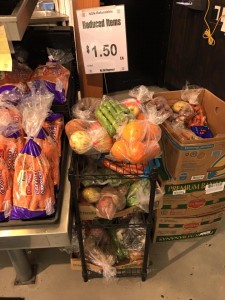 Discounted produce